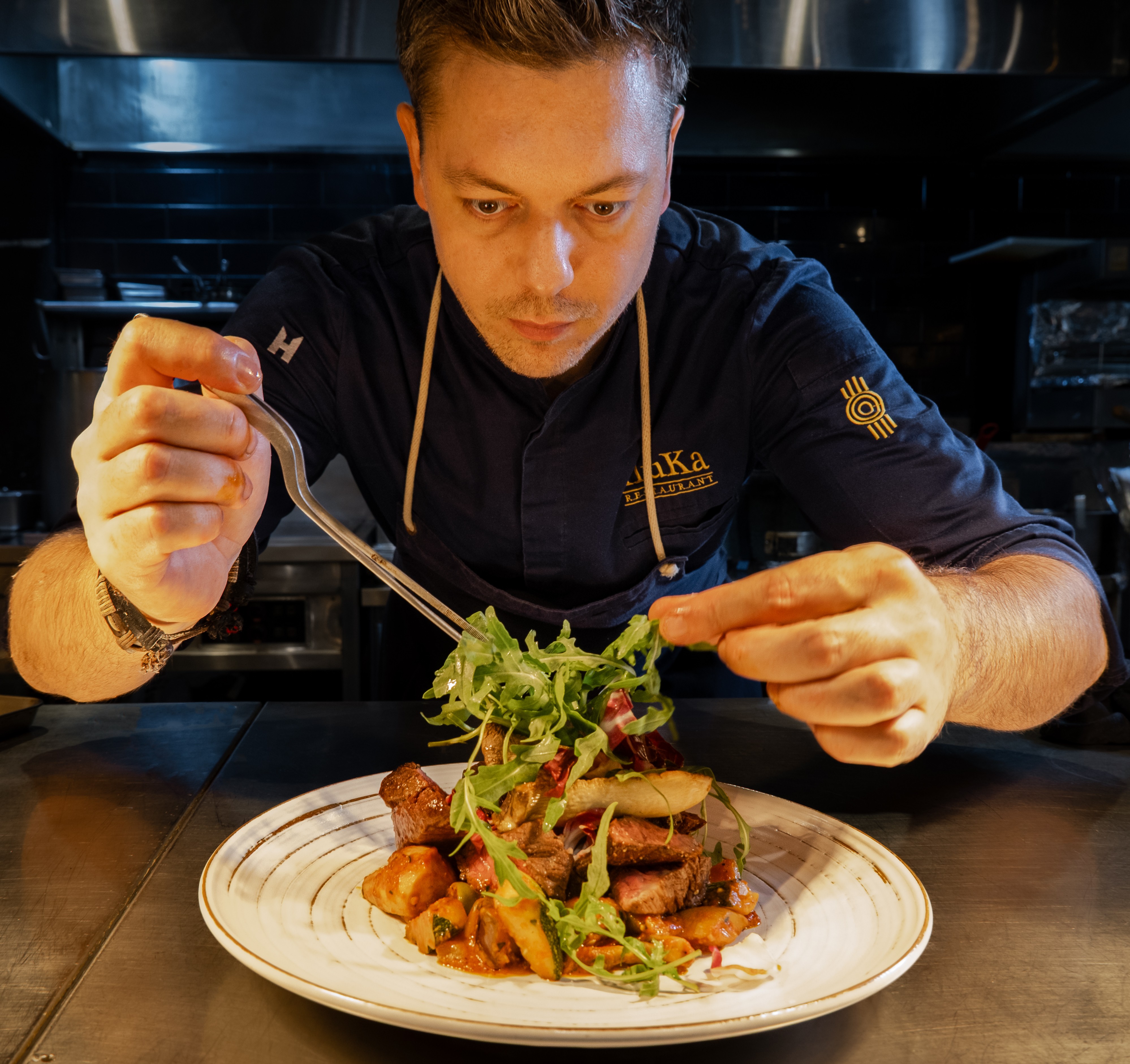 Chef Max, Michelin-trained chef from the Netherlands at Iluka Restaurant Jeonju